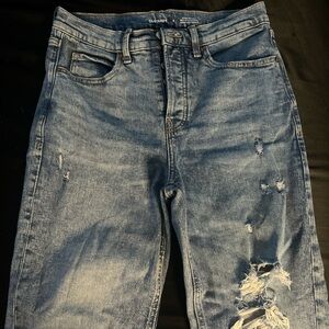 Old Navy Light Blue Ripped Jeans